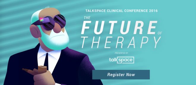 Фройд Talkspace бъдещето на терапията конферен