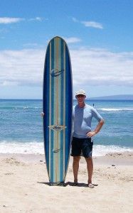 ken felt surfebrett hawaii
