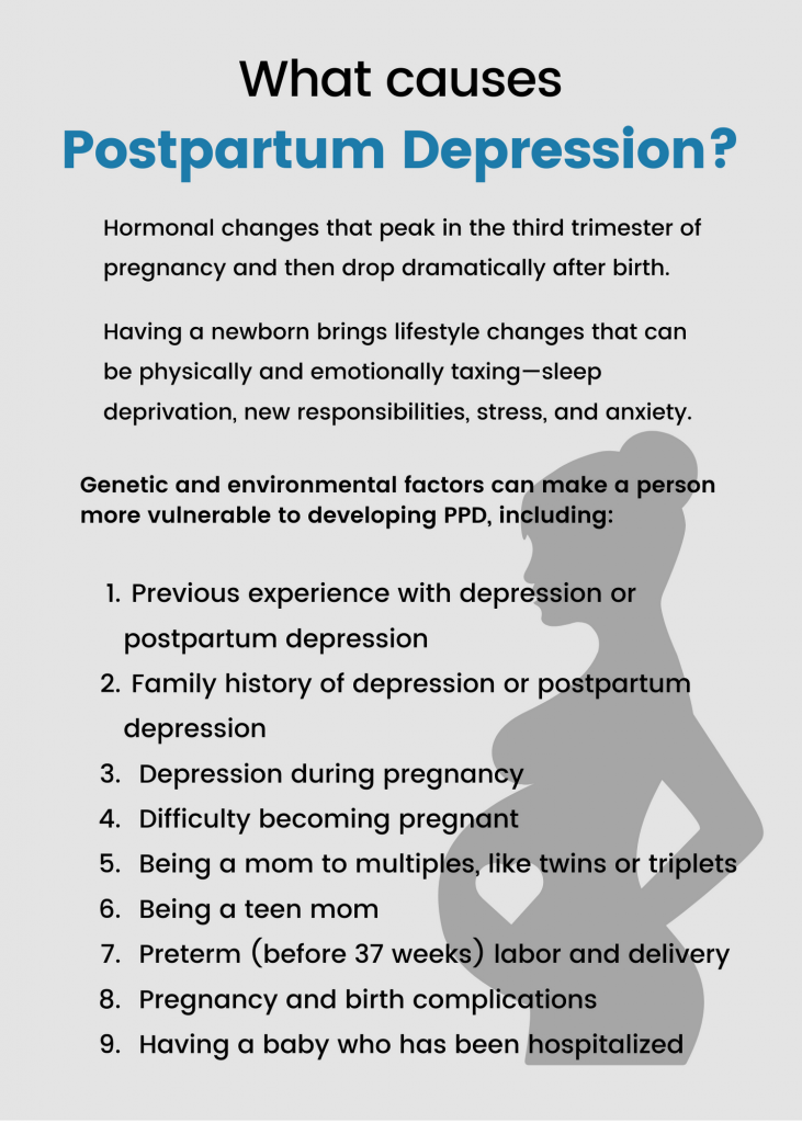 Pastāsti man visu, kas man jāzina par pēcdzemdību depresiju