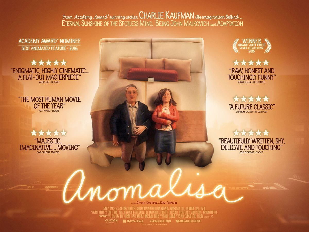 Филм постер на Anomalisa