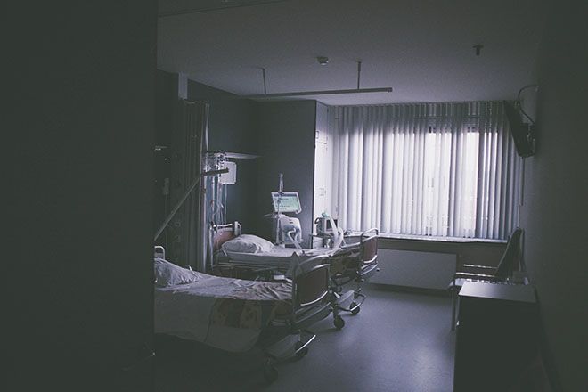 غرفة نوم المستشفى