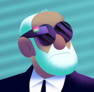 Фройд с технологични очила