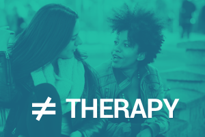 Hur arbetet med en terapeut är annorlunda än att prata med en vän