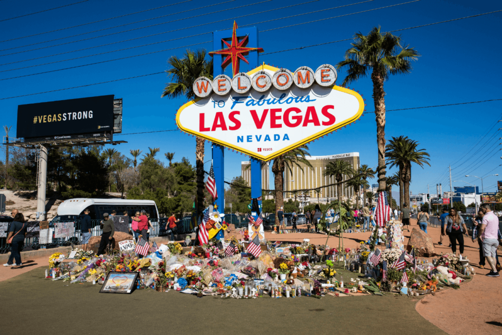 Pomnik strzelaniny w Las Vegas